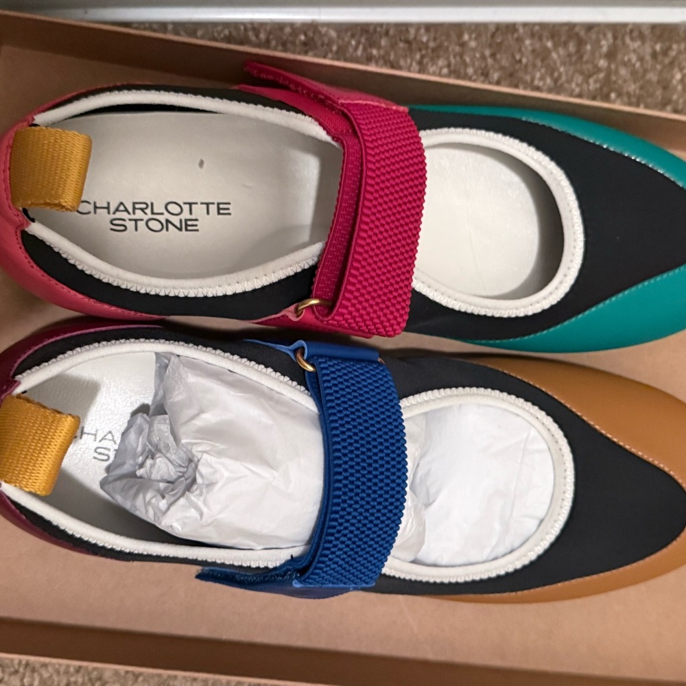 Charlotte Stone Mable flats